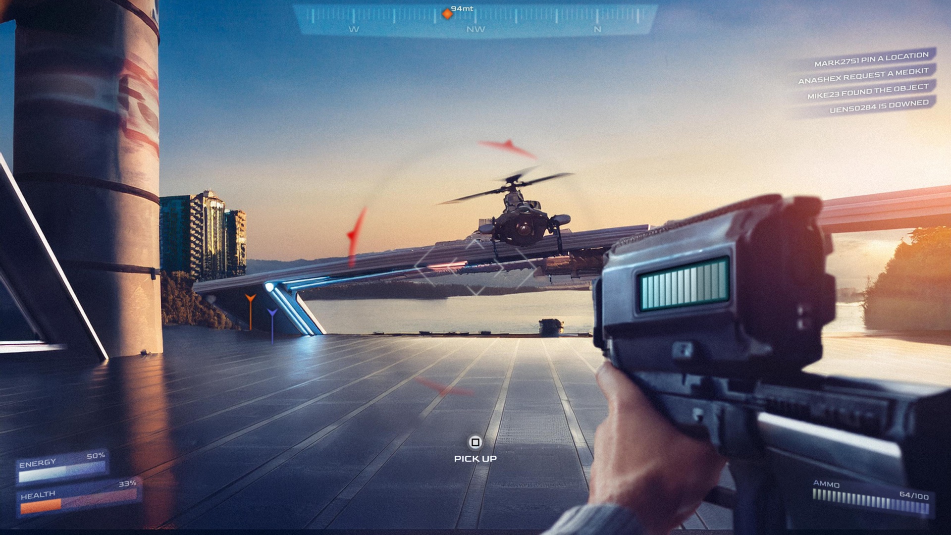 FPS Game HUD UI