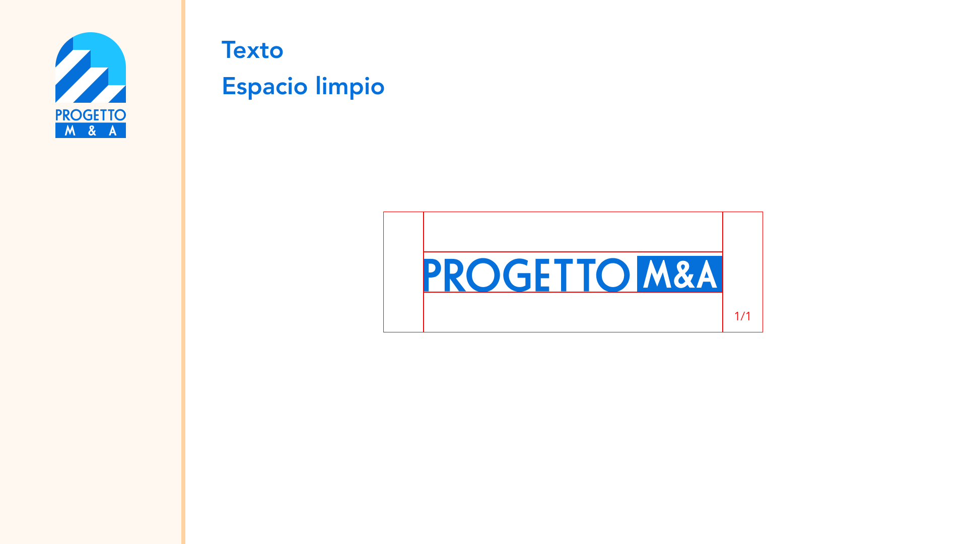 Wordmark: clear space